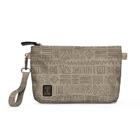 Trousse Vanity | Collection African Ethnic | Ndebele Contemporain – Light