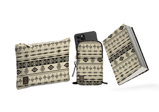 Trio Pattern | Collection Lignes & Légendes | Essentiel (Velours)