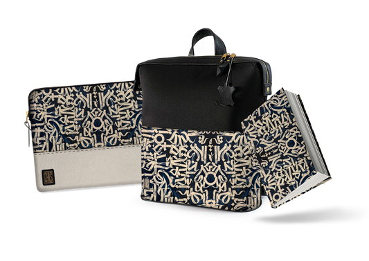 Trio Calligraphy | Collection Lignes & Légendes | Prestige (Finitios Velours & Cuir)