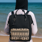 Sac à dos Oasis| Collection Exclusive | Moroccan Legacy - Mosaïques & Symboles Noirs