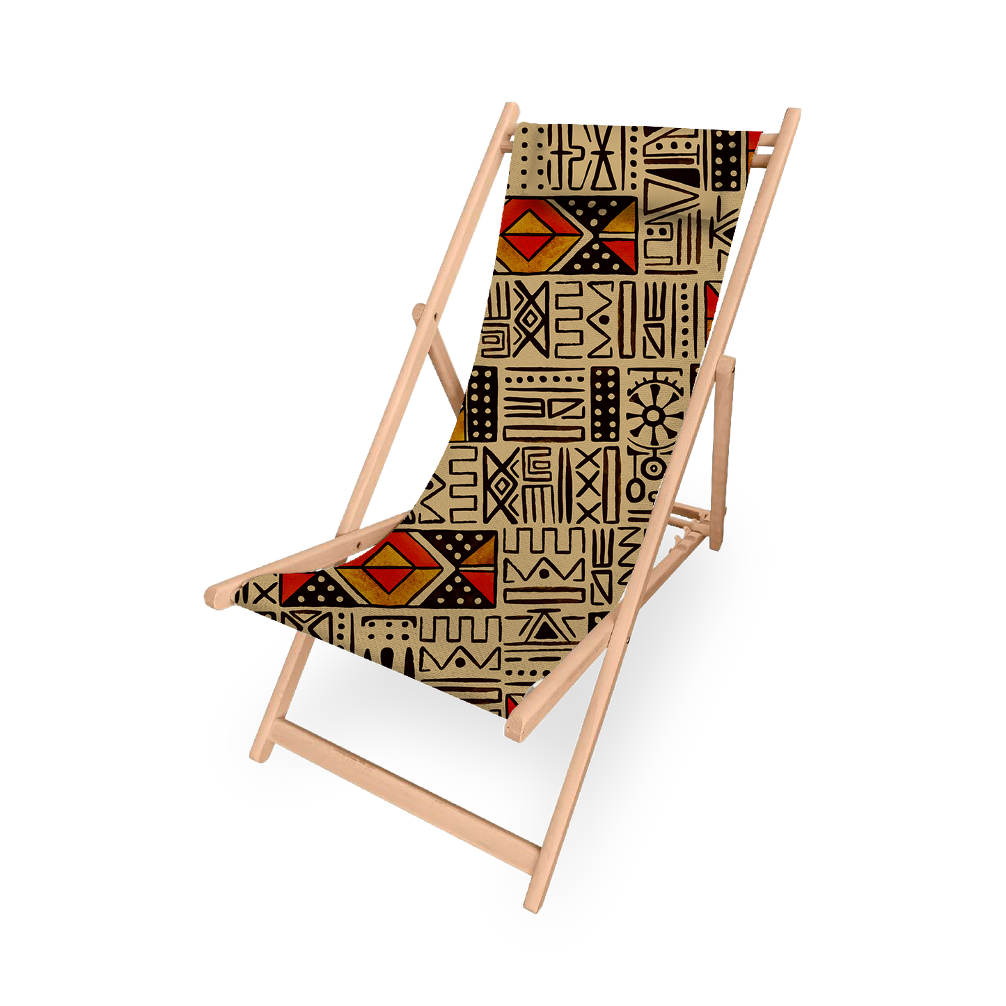 Chilienne | Collection African Ethnic | Mélange Tribal – Beige