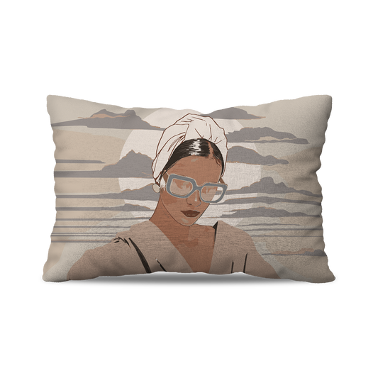 Coussin Rectangle | Collection Muted Tones | Élégance Rétro