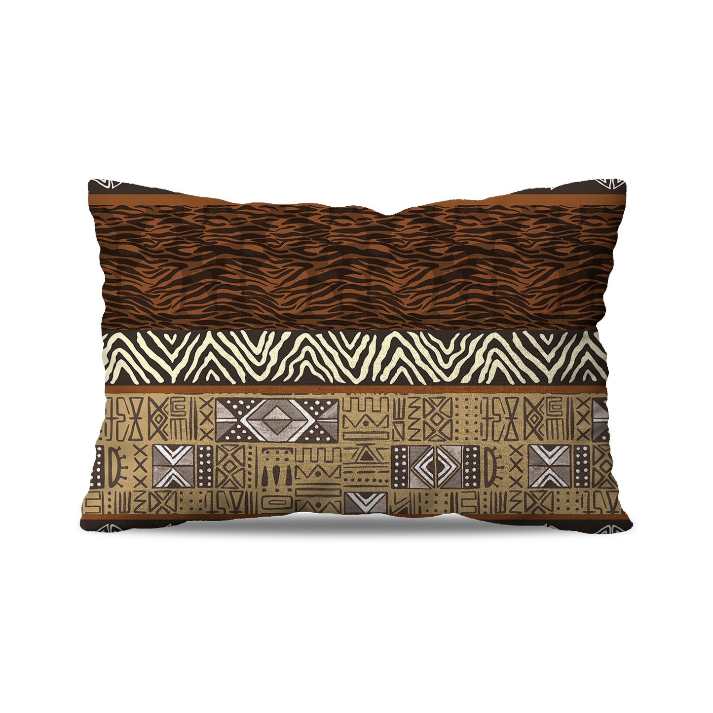 Coussin Rectangle | Collection African Ethnic | Rythme Africain