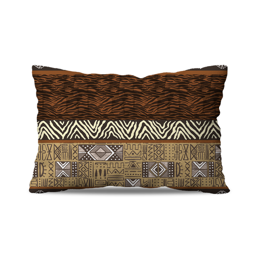 Coussin Rectangle | Collection African Ethnic | Rythme Africain