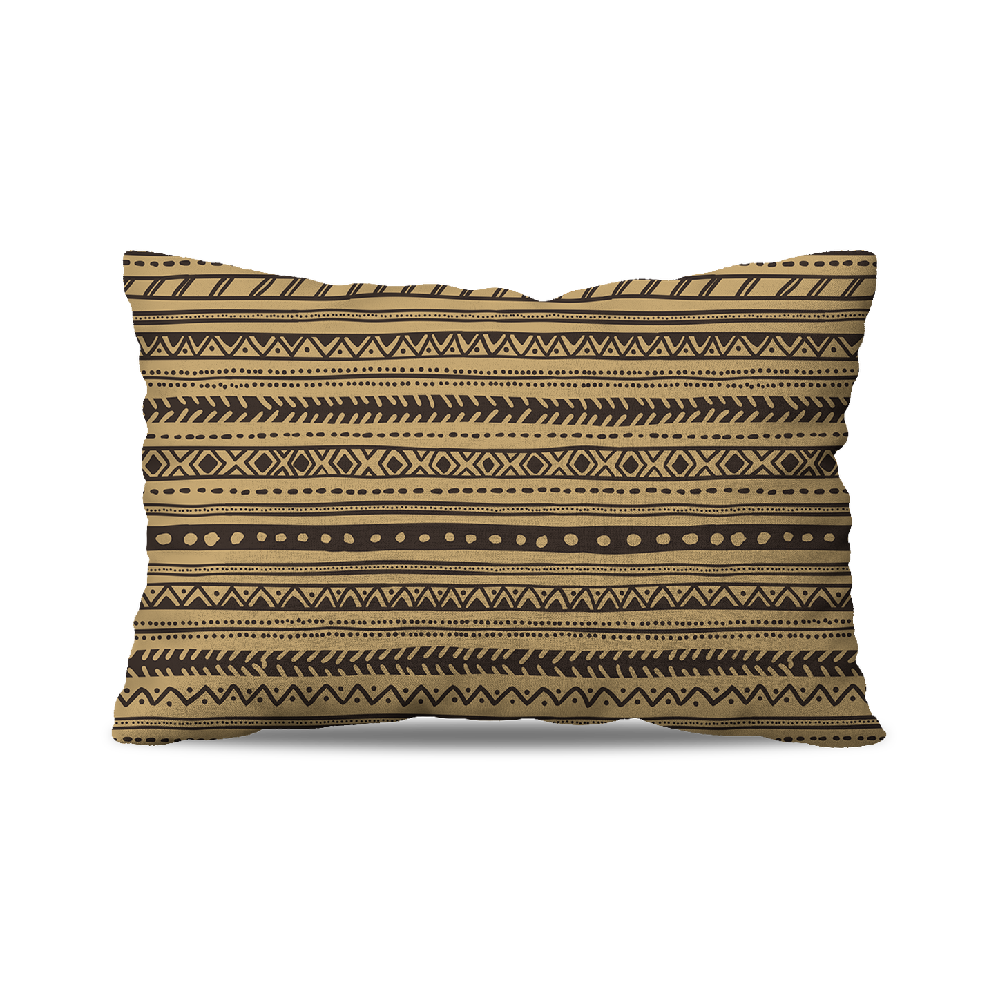 Coussin Rectangle | Collection African Ethnic | Tribal Lines