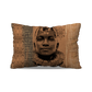 Coussin| Collection African Ethnic | Noble Guerrier – Sépia