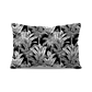 Coussin|  Collection Tropical Ethnic | Tropiques Luxuriantes – Noir Intense