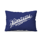 Coussin | Collection Summer Contrast | Marrakech Script – Bleu Royal