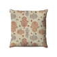 Coussin | Collection Berbère | Khmissa – Ombre Sacrée – Rouge & Lavande