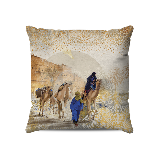 Coussin Carré | Collection Berbère | Touaregs à Taourirt