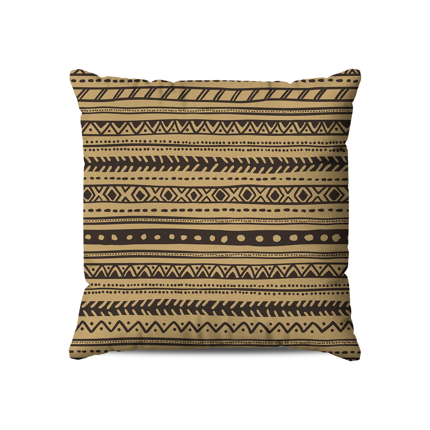 Coussin Carré | Collection African Ethnic | Tribal Lines