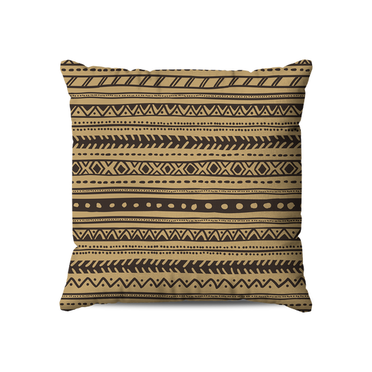 Coussin Carré | Collection African Ethnic | Tribal Lines