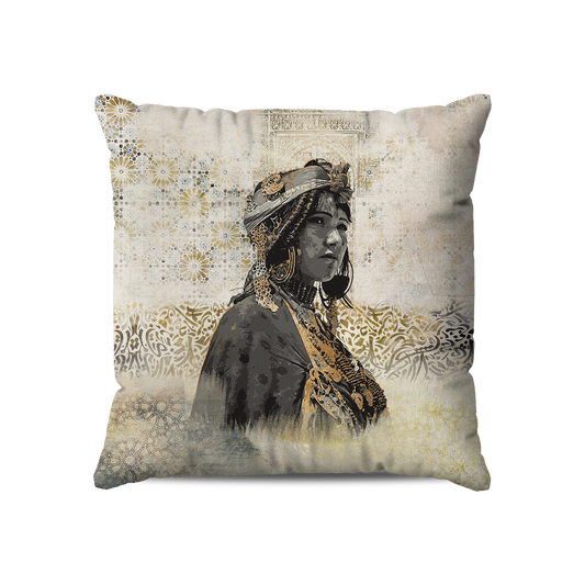 Coussin | Collection Berbère | La Berbère Noire – Light