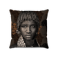 Coussin| Collection African Ethnic | La Reine Peule – Profil