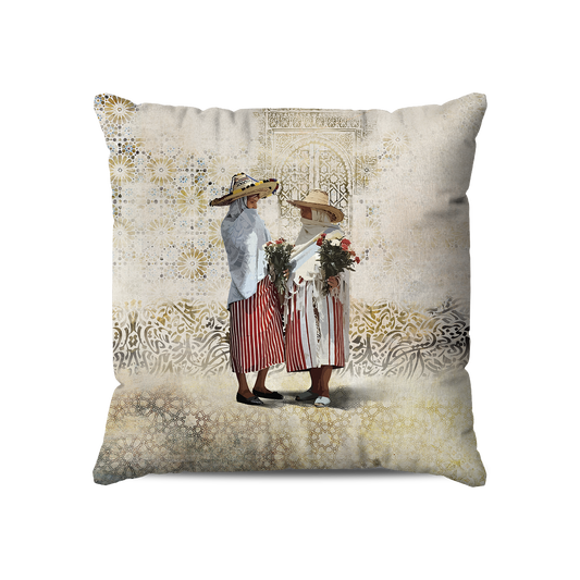 Coussin | Collection Berbère | Jebliyates en Fleurs