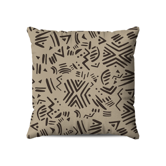 Coussin| Collection African Ethnic | Motif Ndebele Contemporain