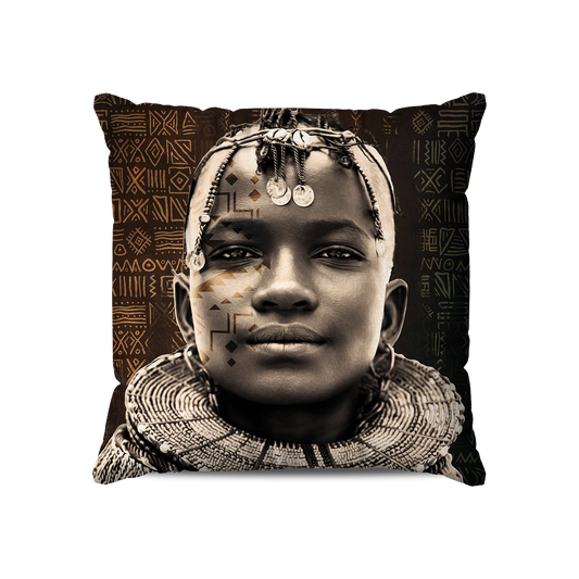 Coussin| Collection African Ethnic | Noble Guerrier