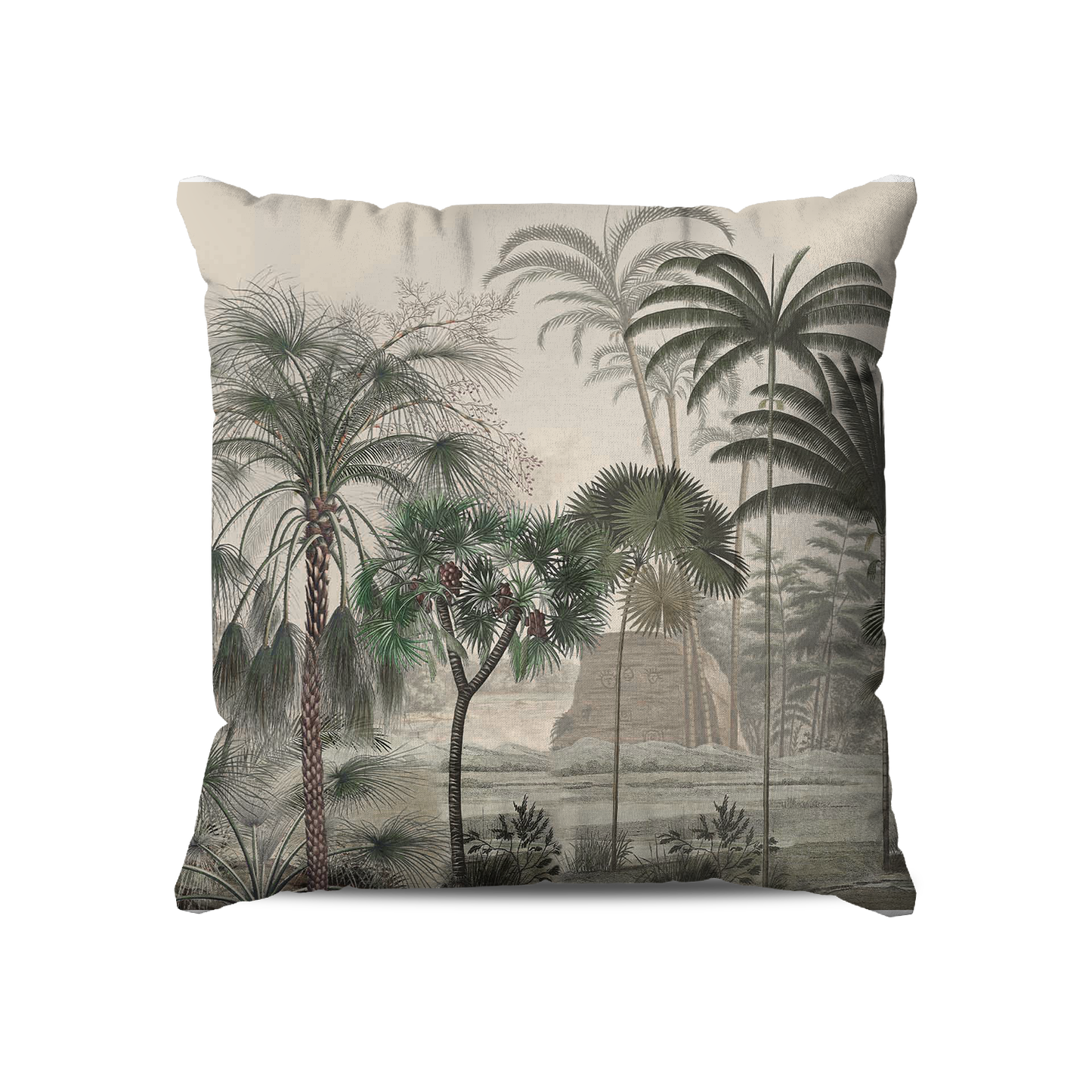 Coussin | Collection Amazonia Jungle | Gravure Tropicale