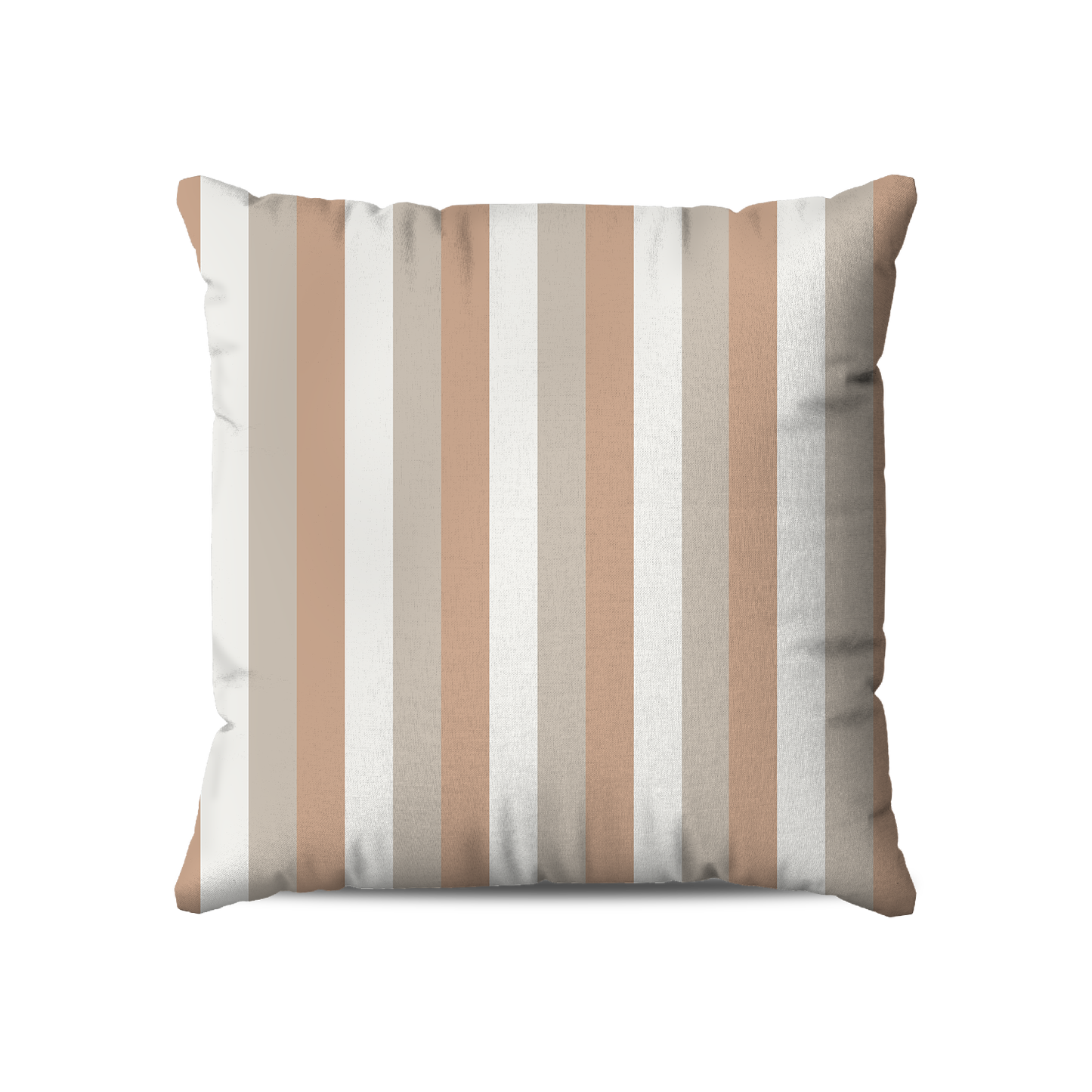 Coussin | Collection Muted Tones | Lignes Verticales Terracotta