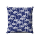 Coussin | Collection Summer Contrast | Palmiers Blancs - Fond Bleu