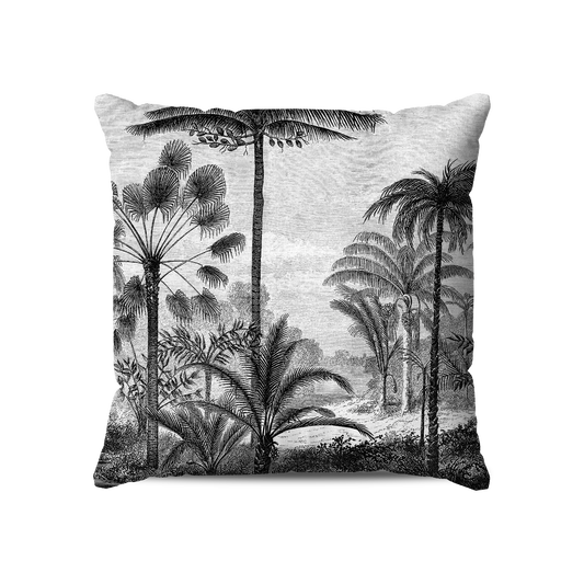 Coussin|  Collection Tropical Ethnic | Silhouettes Tropicales