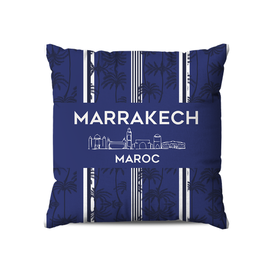 Coussin | Collection Summer Contrast | Marrakech Bleu