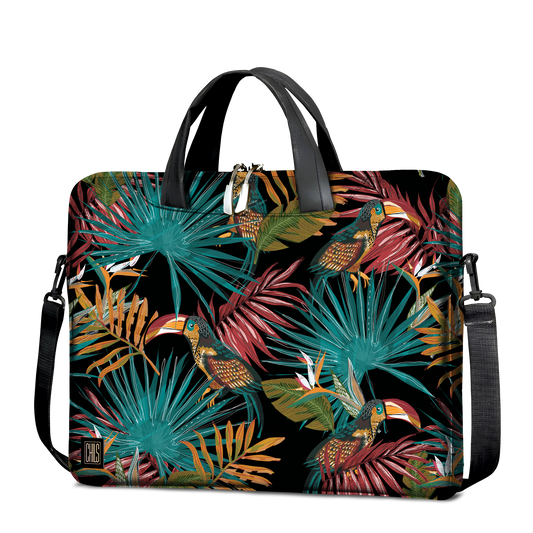Sac à Bandoulière Tropical – Calao Éclatant
