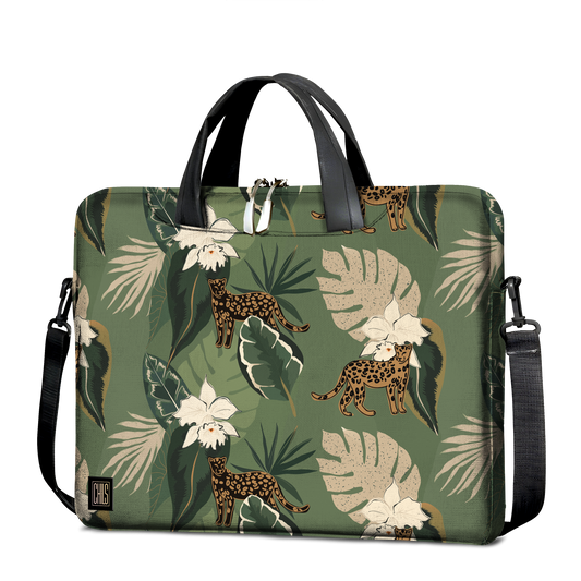 Sac à Bandoulière | Collection Floral | "Panthères Miniatures"
