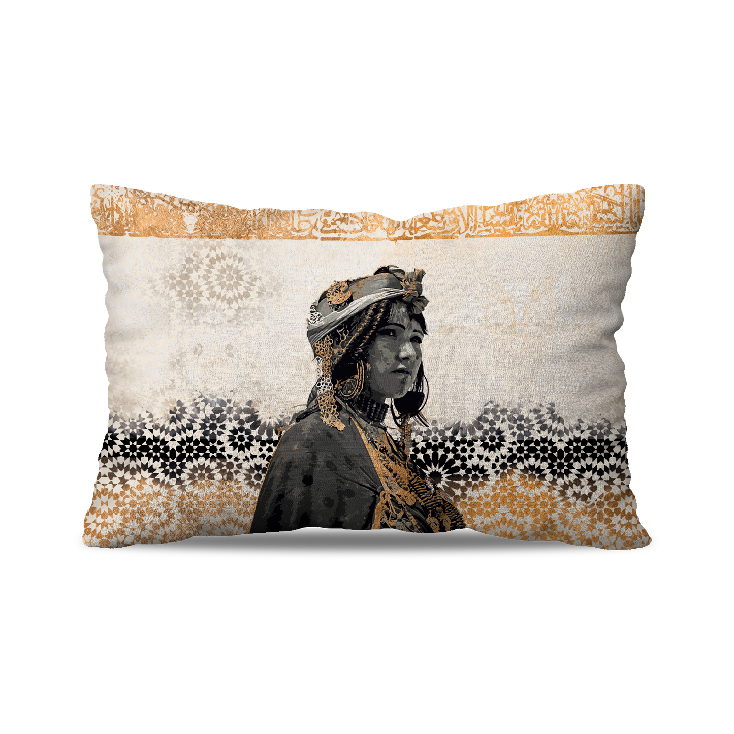 Coussin Rectangle | Collection Berbère | La Berbère Noire