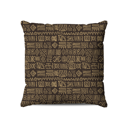 Coussin | Collection African Ethnic | "Bogolan Bicolore"