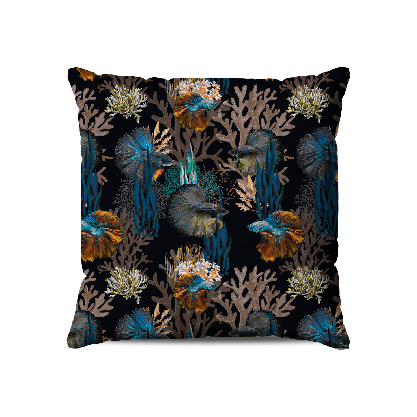 Coussin d’Extérieur/Intérieur | Collection Aquarium | "Ursula "