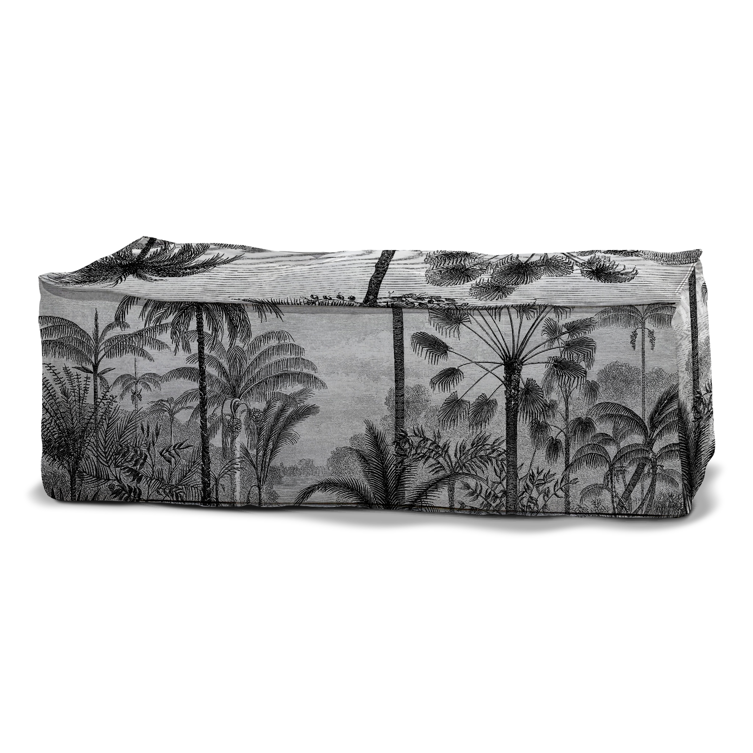 Net Pouf Pouf Double | Collection Tropical Ethnic | Silhouettes Tropicales ...