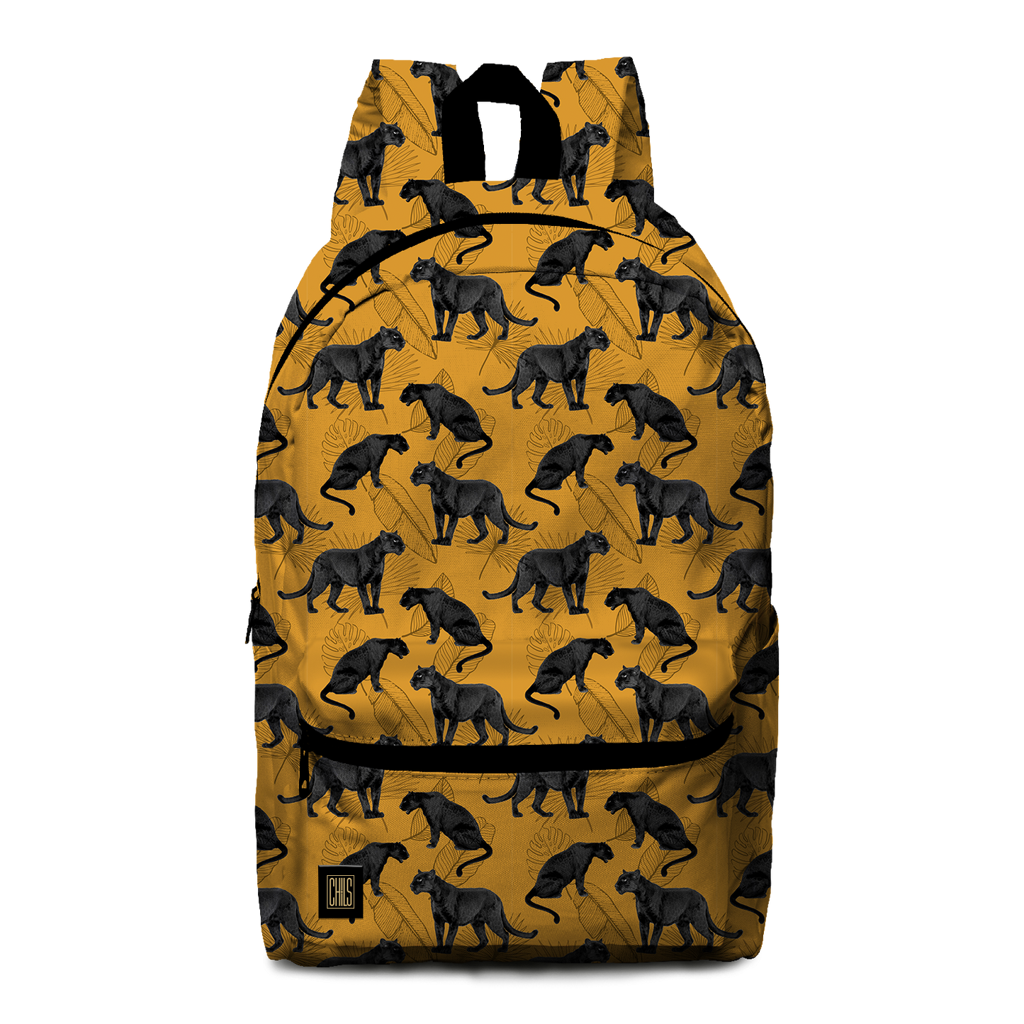 Sac à Dos | Collection Jungle Savane | "Panthères et Palmes"