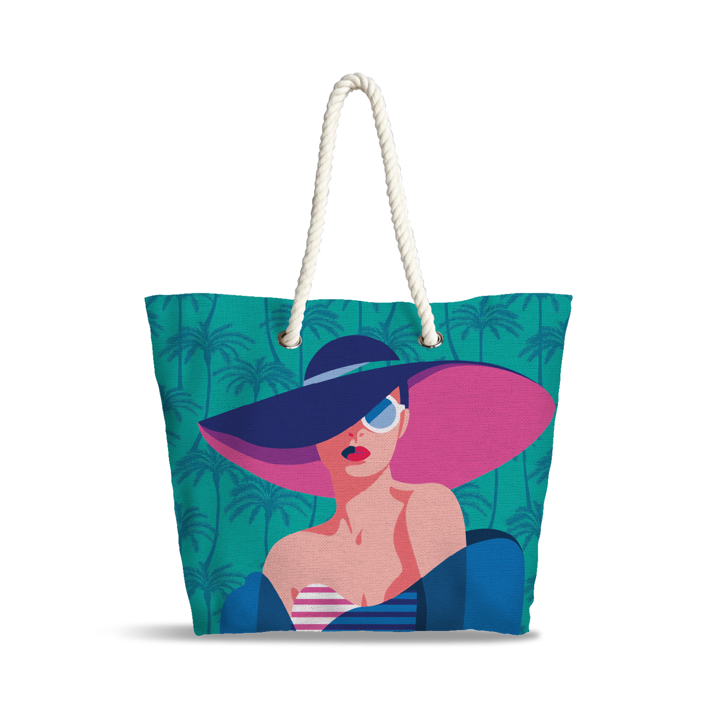 Sac Cabas | Collection Summer Contrast | "Vintage Chic"
