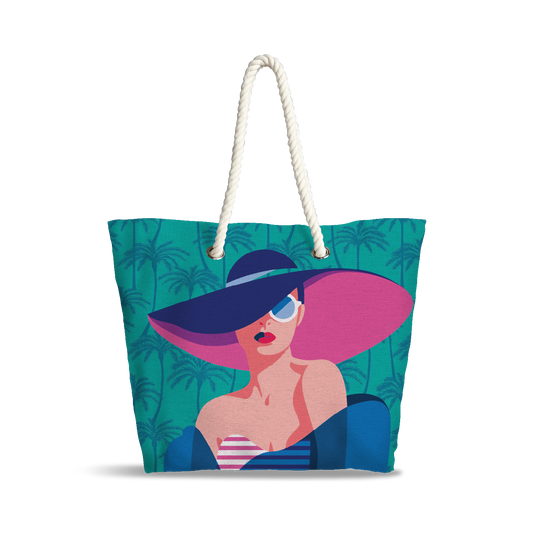 Sac Cabas | Collection Summer Contrast | "Vintage Chic"
