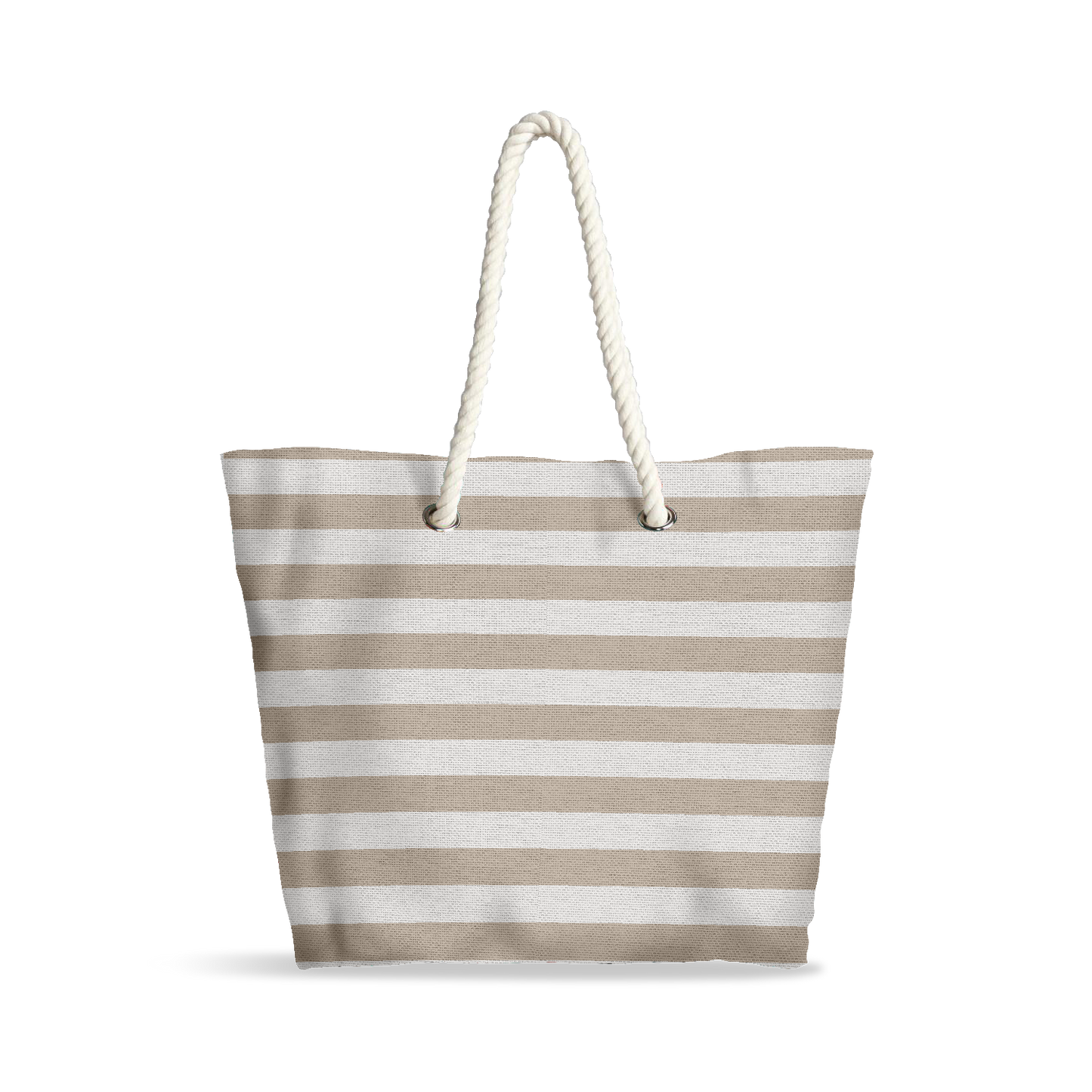 Sac Cabas | Collection Muted Tones | Rayures Subtiles