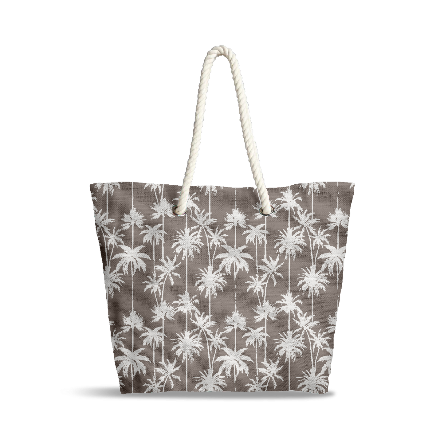 Sac Cabas | Collection Muted Tones | Palmiers Blancs