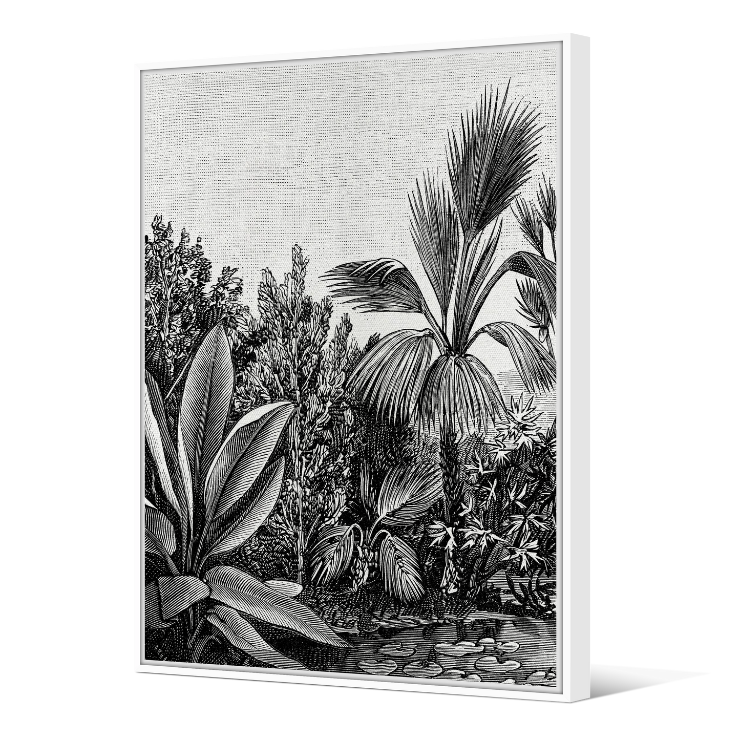 Tableau avec Cache Clou | Collection Tropical Ethnic | Rives Exotiques