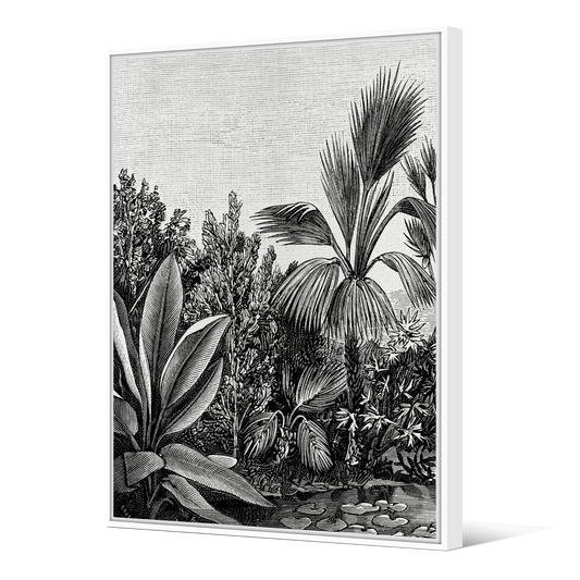 Tableau avec Cache Clou | Collection Tropical Ethnic | Rives Exotiques