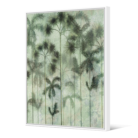 Tableau avec Cache Clou | Collection Amazonia Jungle | Vue Aérienne