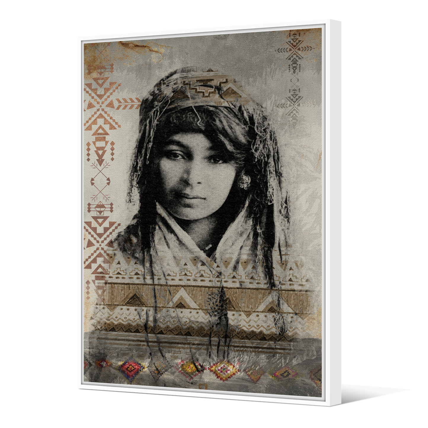 Tableau avec Cache Clou | Collection Berbère | Berbère Maghrébine