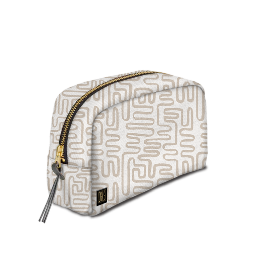 Trousse Classique | Collection Muted Tones | "Lignes Abstraites"